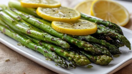 Juicy Grilled Asparagus with Lemon A Simple Recipe