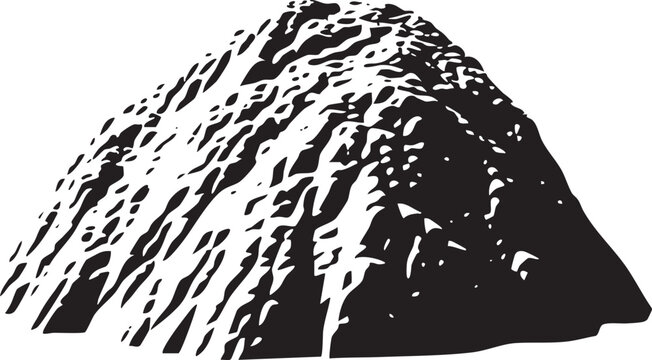 large textured mountain dominates the foreground.