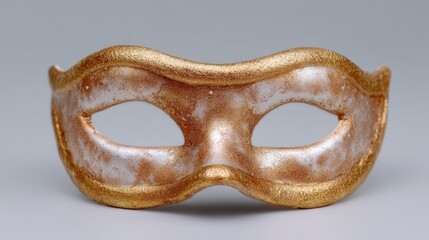 Elegant Gold Venetian Mask  Party Accessory  Carnival Costume  Mystery  Masquerade  Festiv