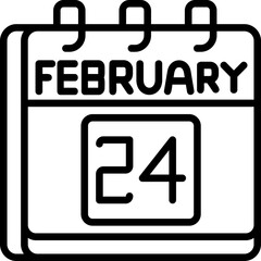 February 24 Icon