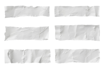 Gray adhesive tape isolated on transparent background. Paper tape sticker with ripped edges. scotch plastic. Torn masking tape set. Template mockup for message, labels, add text-PNG-