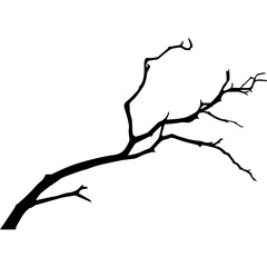 Halloween Branch Silhouette