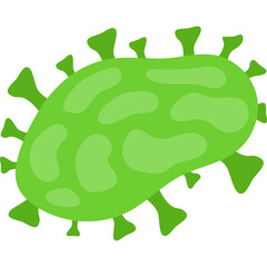 Abstract Virus Vector Illustration