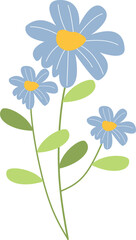Spring Flowers Illustration