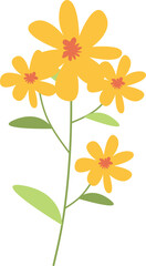 Spring Flowers Illustration