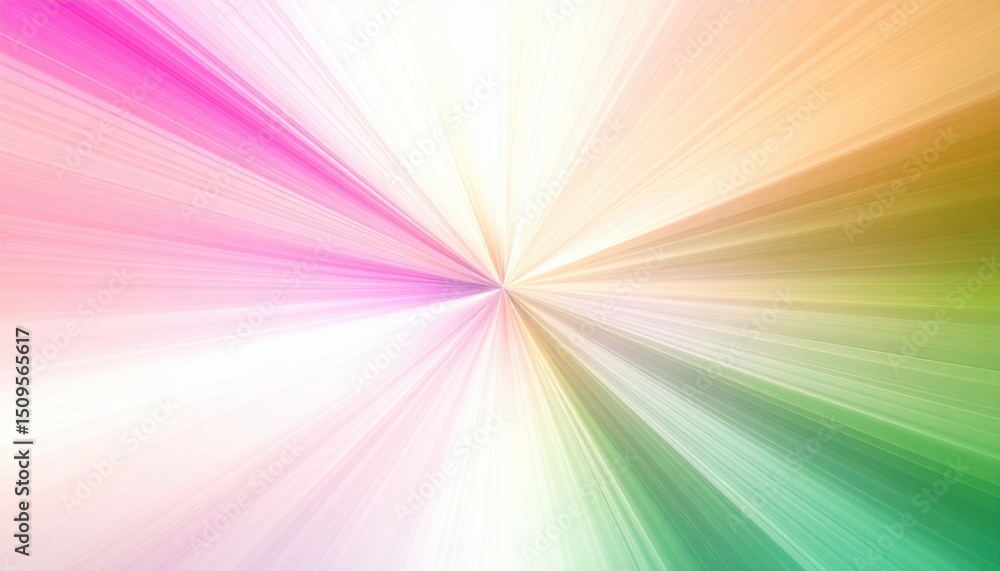 Poster abstract colorful radial pattern background