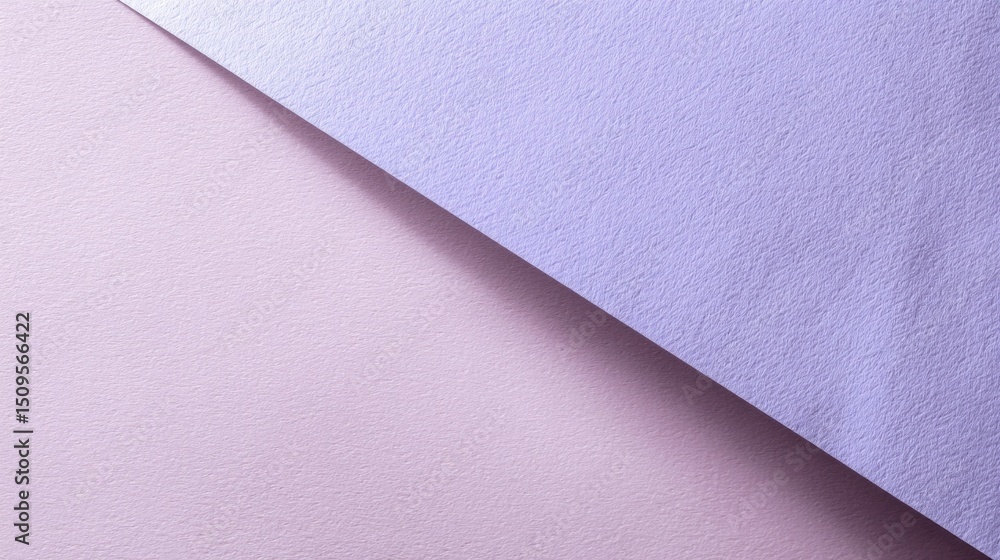 Poster delicate lavender paper features a textured surface with smooth gradients, ideal for various creativ