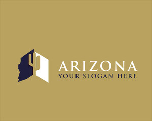 arizona map and travel logo designs for holiday logo