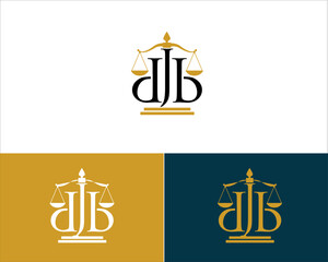 d b j law group logo designs