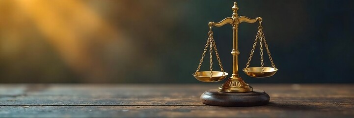 A perfectly balanced scale with golden weights, representing the principle of fairness and equity in business and life A symbolic image depicting the Golden Rule in action , scales, abundance