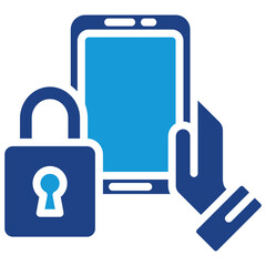 Mobile Security Icon