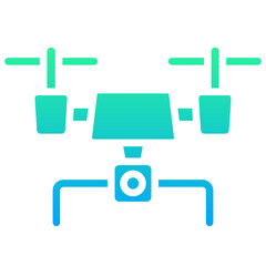 Obraz premium Drone Camera Icon