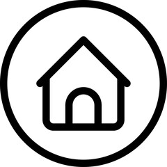 home illustration on a white background   