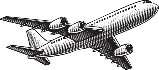 vintage airplane gracefully ascends into the sky.
