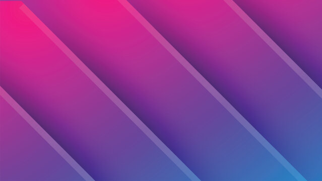 Abstract Diagonal Stripes Background In Pink Purple And Blue