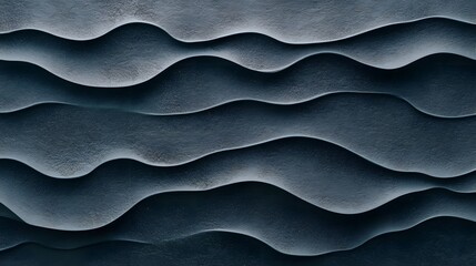 Abstract Dark Teal Wave Pattern Background Texture