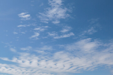 bright sky and clouds
