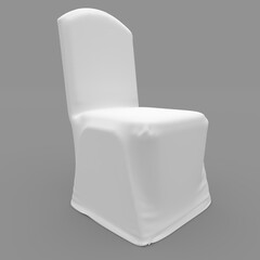 3d render Banquet Chair design element Furniture