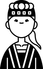 taiwanese illustration on a white background        