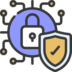 technology illustration on a white background        