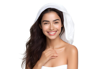 The Radiant Glow Of Flawless Skin Illustrated Through A Series Of Captivating Feminine Portraits