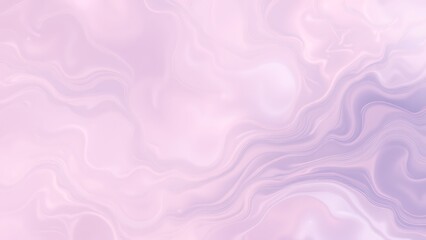 Obraz premium Luminous Abstract Waves of Soft Pastel Pink and Violet Creating a Dreamy Fluid Background