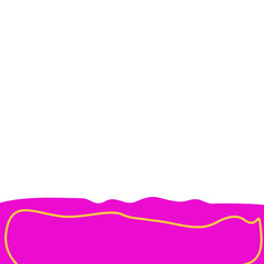 Liquid organic blob curve background abstract shape frame. Doodle abstract liquid blob, wavy different form.