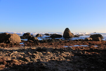 rocks on the beach