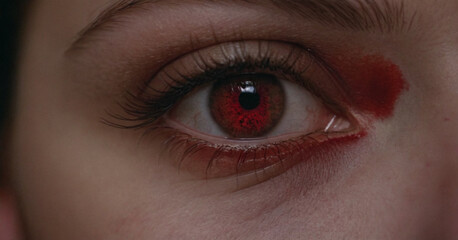 Obraz premium close up of female eye