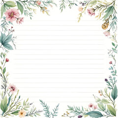 note paper design
