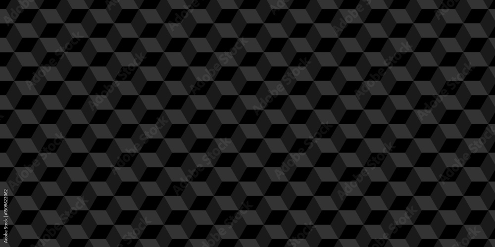 Fototapete geometric minimal diamond pattern grid backdrop triangle background. abstract cube geometric tile an