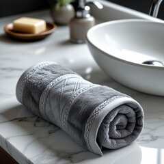 Luxury Grey Bath Towel Soft, Absorbent, and Elegant for Your Bathroom