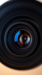 close up shot of a camera lens