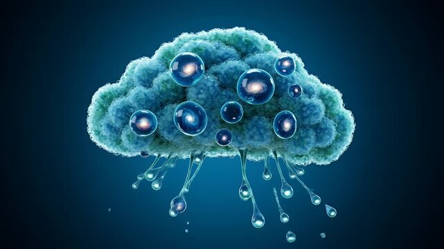 Cosmic Cloud Computing: Galaxies in a Digital Rain
