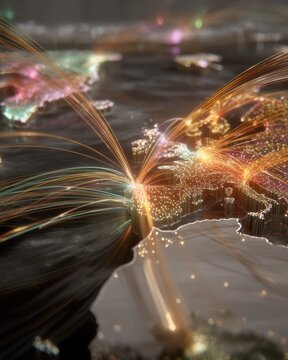 Exploring the Digital Economy and Growth Through Innovative Computer Generated Network Visualizations