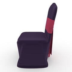 3d render Banquet Chair design element Furniture