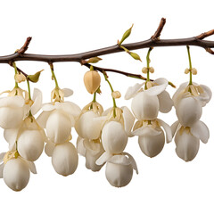 Ramphals Hanging on a Branch PNG Cutout Image Isolated on Transparent Backdrop with Natural Tropical Wildlife Setting
