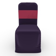 3d render Banquet Chair design element Furniture