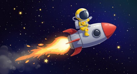 Little Astronaut's Grand Space Adventure
