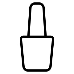 Fototapeta premium Cosmetic bottle, Skincare Beauty icon in vector illustration perfect for skincare, beauty, and personal care product packaging or UI design projects.