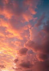 Fototapeta premium plane flying in the sky at sunset
