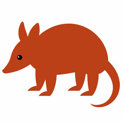 vector image of a Armadillo