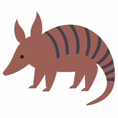 vector image of a Armadillo