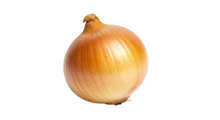 Isolated fresh golden onion bulb for cooking and healthy eating on a black background image stock photo on transparent background
