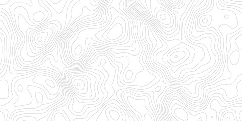 White wave paper curved reliefs abstract background, Abstract topographic contours map background, Topography map background. Vector geographic contour map. © jr graphics