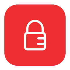 lock icon for illustration