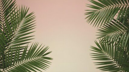 palm tree in the wind