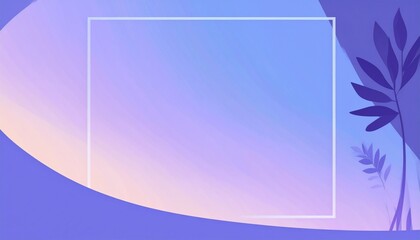 Trendy aesthetic elegant background frame.