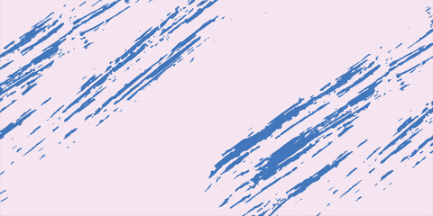 Grainy blue spiral brush stroke with spray texture. Hand drawn distress damaged edge vintage banner with spiral bold line. Grainy bold brush strokes texture with scattered tiny dots. Retro background.