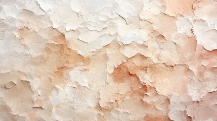 Textured surface with pale colors and cracks.